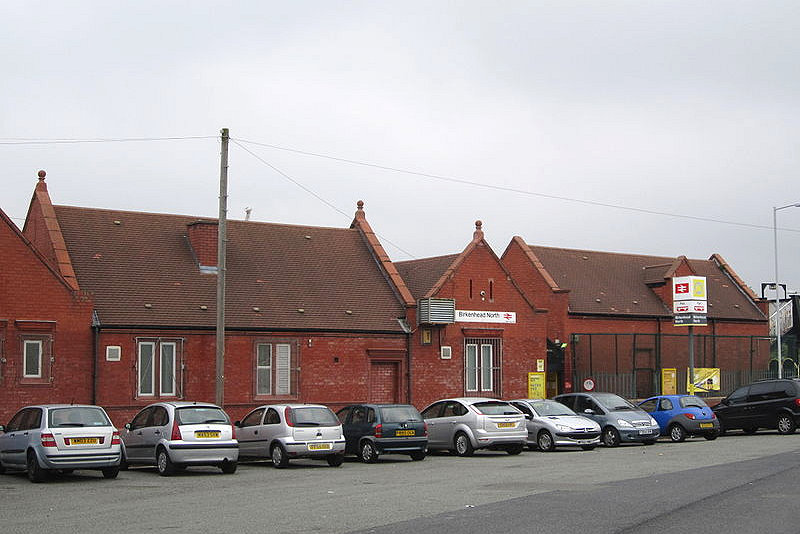 Platforms + footbridge