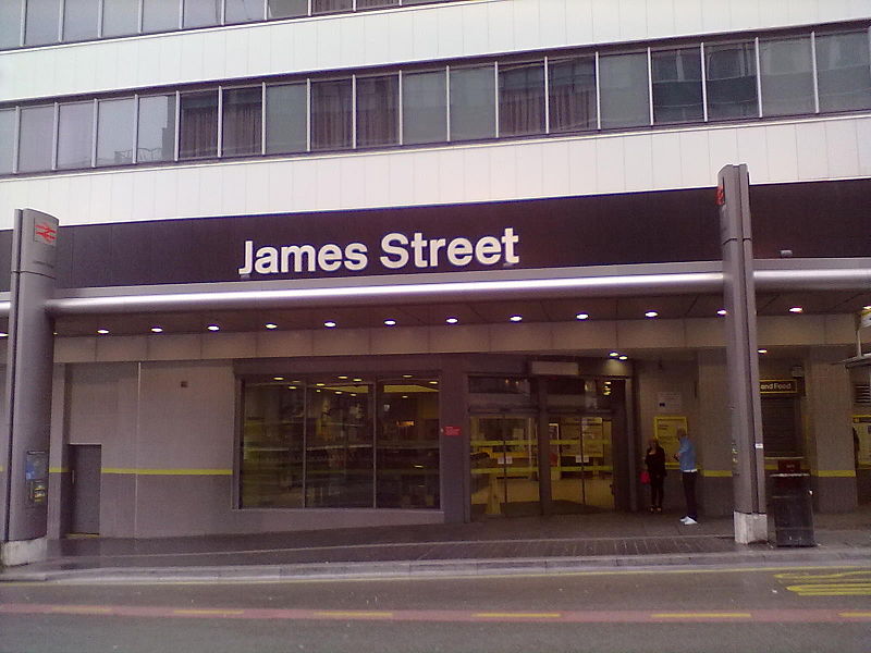 James Street frontage